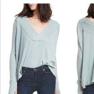 Free People oceanview Knit Top